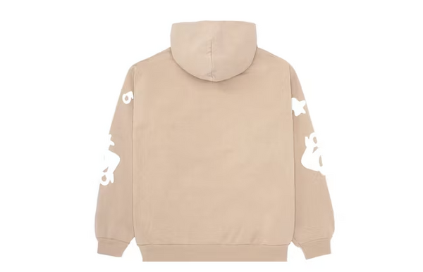 Sp5der Beluga Hoodie Light Brown