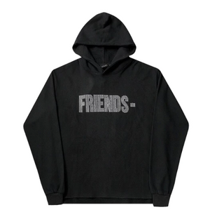 VLONE - FRIENDS SWAROVSKI HOODIE (BLACK)