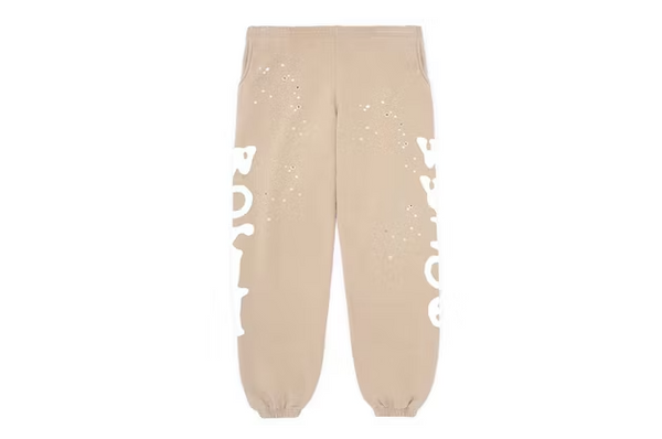Sp5der Beluga Sweatpants Light Brown