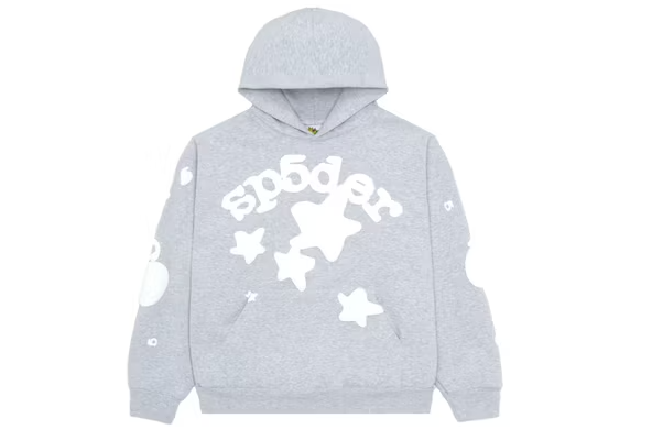Sp5der Beluga Hoodie Heather Grey