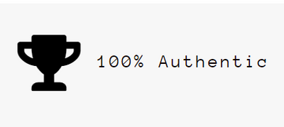 100% Authentic