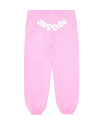 Sp5der OG Web Sweatpants Pink