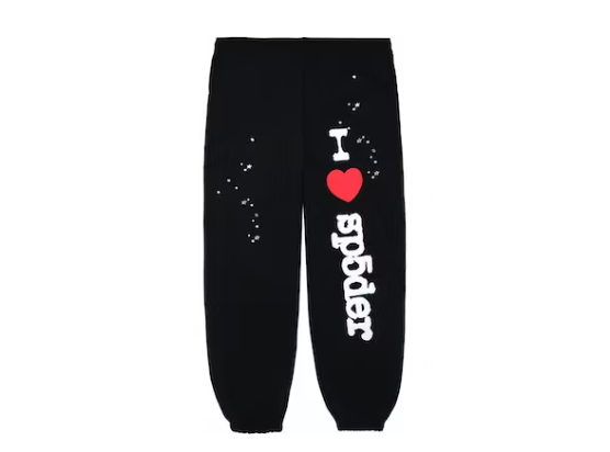 Sp5der Souvenir SP5 Sweatpants Black