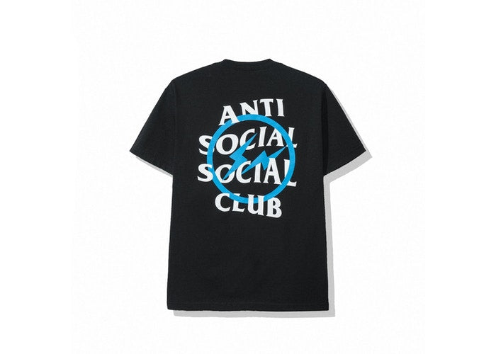 Anti Social Social Club x Fragment Blue Bolt Tee - Black – Premier