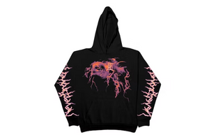 Vlone x Never Broke Again Eyes Hoodie Black