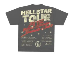 Hellstar Studios Heaven on Earth Short Sleeve Tee Shirt Cream