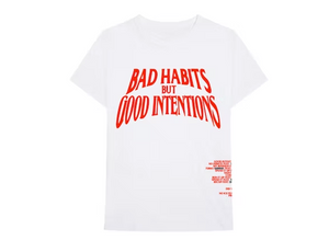 Nav x Vlone Bad Habits Tee White