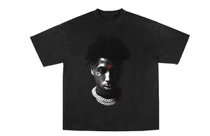 YoungBoy NBA x Vlone Reaper's Child Tee Black