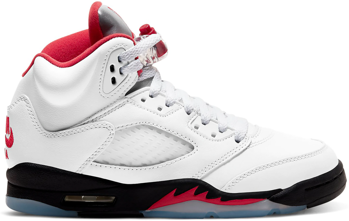 Jordan 5 Retro Fire Red Silver Tongue 2020