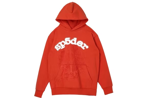 Sp5der Websuit Hoodie Orange