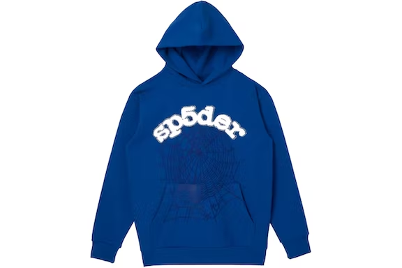 Sp5der Websuit Hoodie Blue