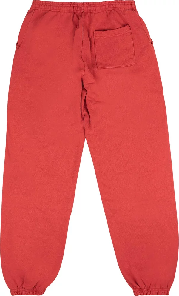 Sp5der Number 555 Sweatpants 'Red'