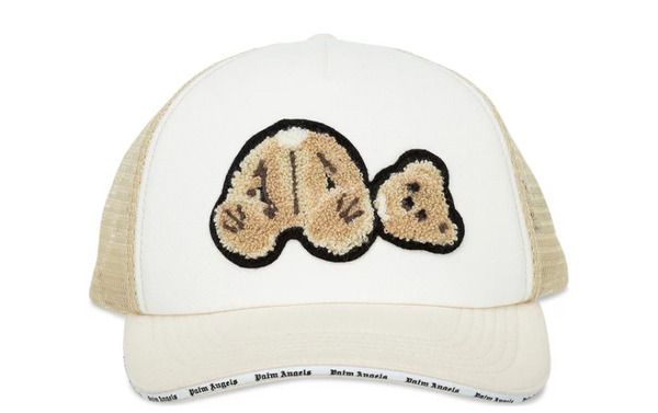 Palm Angels GD PA Bear Trucker Hat Beige/Brown