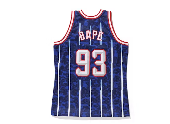 Nba bape jersey sales