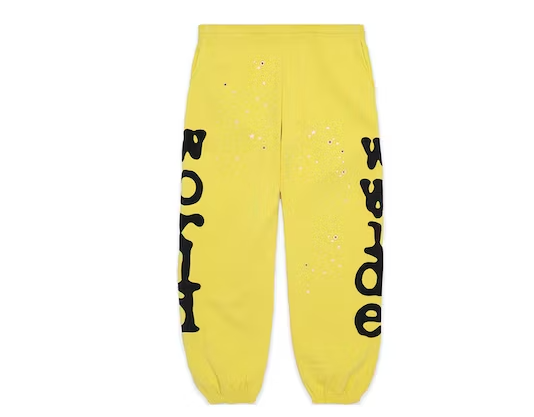 Sp5der Beluga Sweatpants Gold