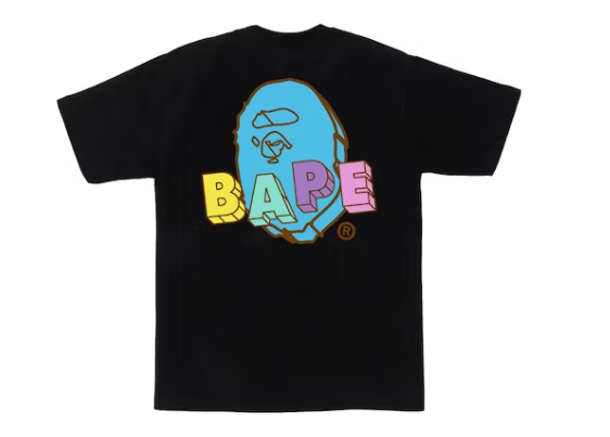 BAPE Popsicle Tee Black