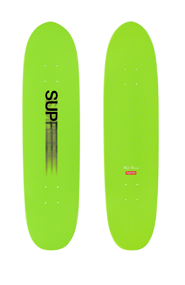 Supreme Motion Logo Cruiser Skateboard Deck Green Black