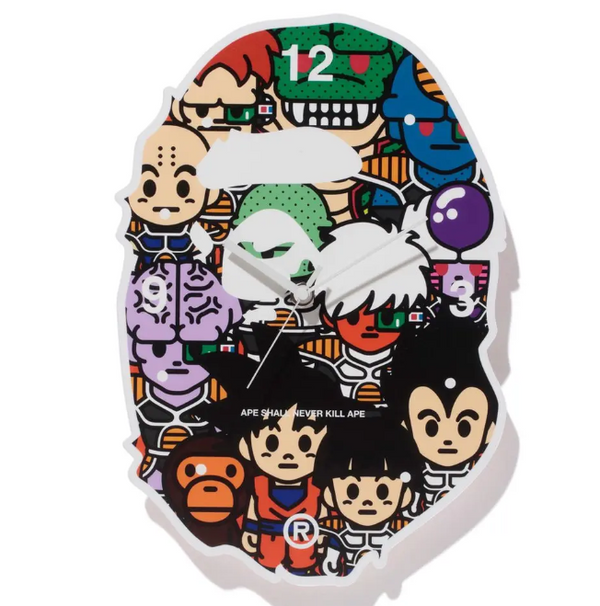 Bape X Dragon Ball Z Clock