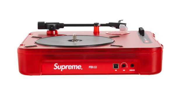 Supreme Numark PT01 Portable Turntable US Plug Red