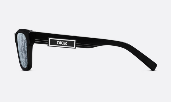 Dior DB23 S1I  Black Rectangular Sunglasses