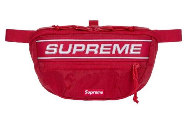 Supreme 3D Logo Waist Bag Red