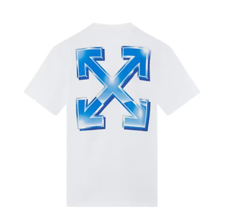 OFF-WHITE Metal Arrows T-Shirt White/Blue