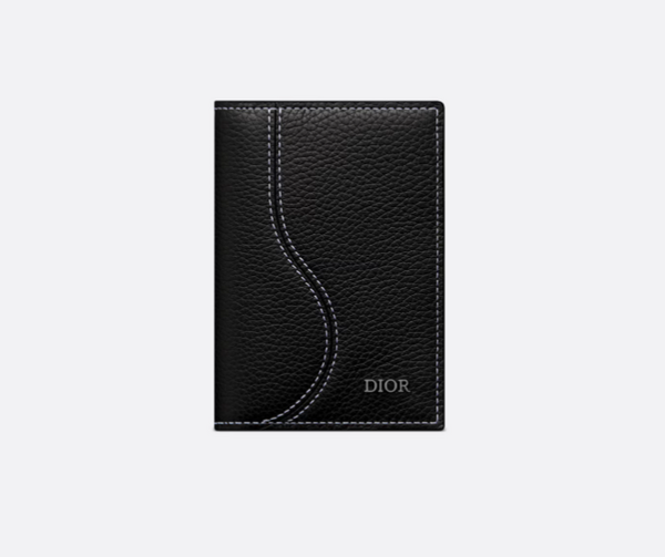 Dior Saddle Vertical Bifold Card Holder