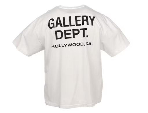 Gallery Dept. Souvenir T-Shirt White Black