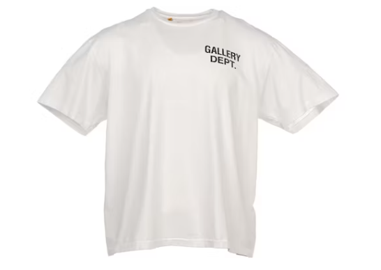 Gallery Dept. Souvenir T-Shirt White Black