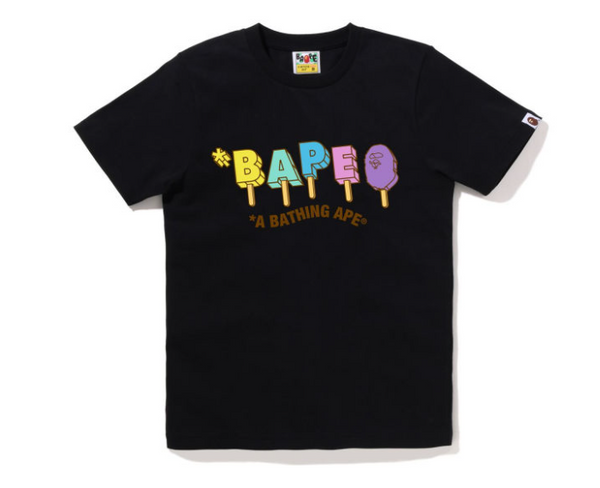 BAPE Popsicle Tee Black