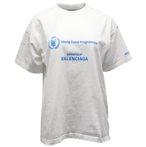 Balenciaga WFP Tee White