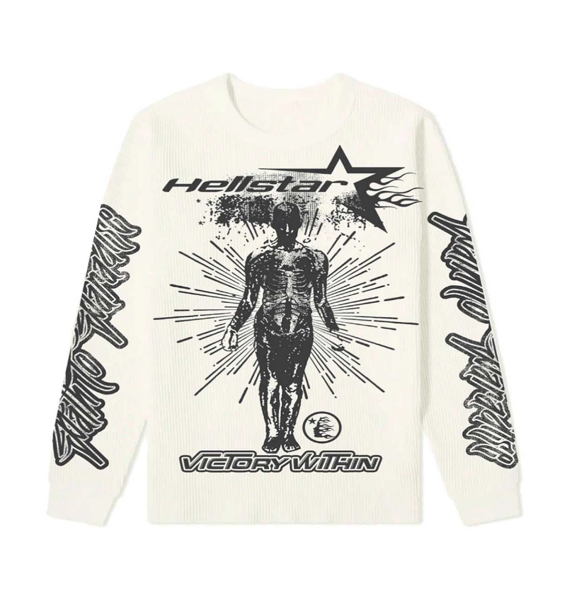HELLSTAR Victory Thermal Long Sleeve Cream – Premier Hype