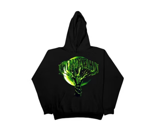 Vlone x Never Broke Again Slime Hoodie Black