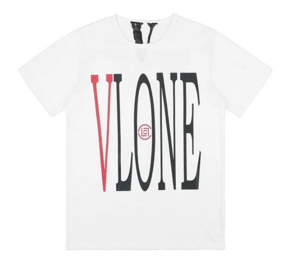 Vlone x Clot Staple Tee White/Red