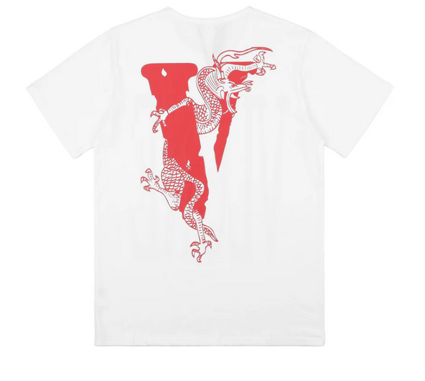 Vlone x Clot Staple Tee White/Red