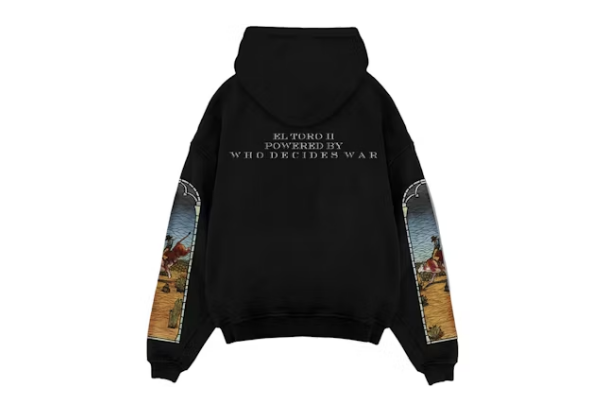 Who Decides War x EST Gee Stained Glass Hoodie