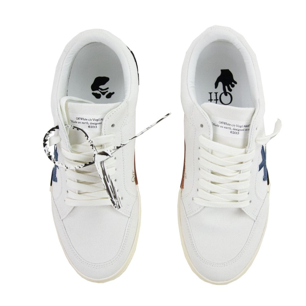 Off-White Low Vulcanized Sneakers White/Navy