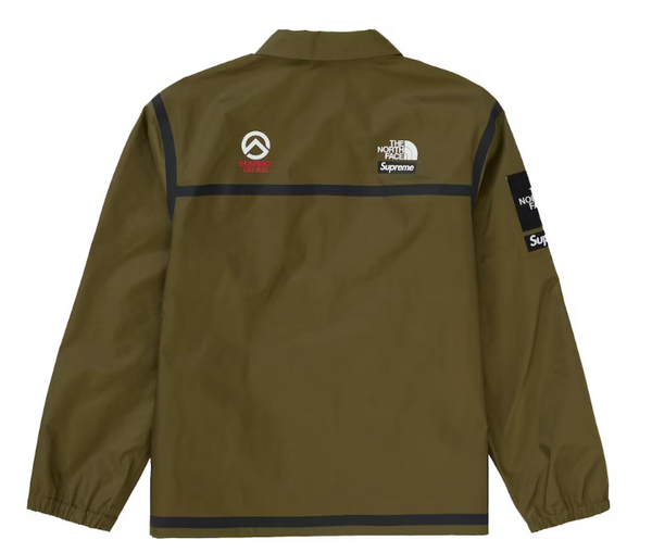 Supreme The North Face Summit Series Outer Tape Seam Coaches Jacket Olive