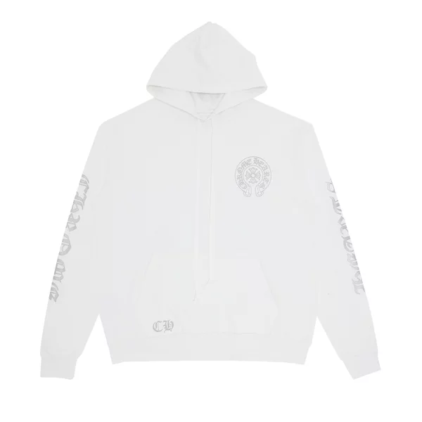 Chrome Hearts Miami Exclusive Chrome Hoodie White/Grey