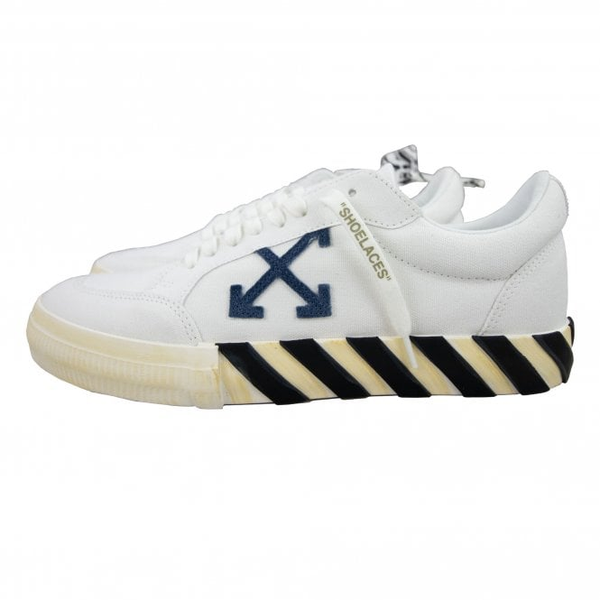 Off-White Low Vulcanized Sneakers White/Navy