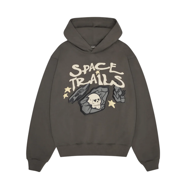 Broken Planet Space Trails Hoodie Beluga Grey