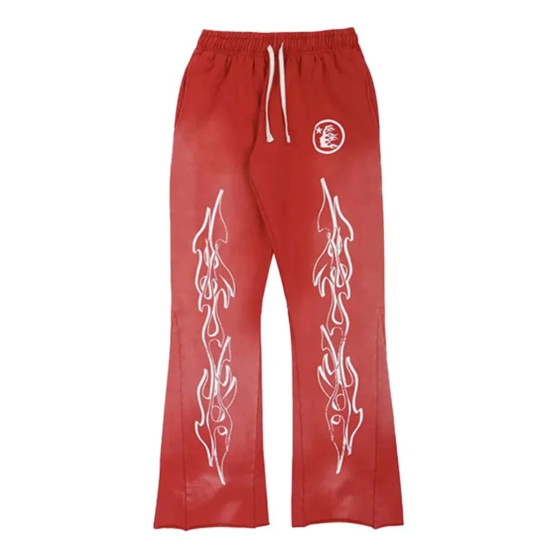HELLSTAR Red Yoga Flare Sweatpants – Premier Hype