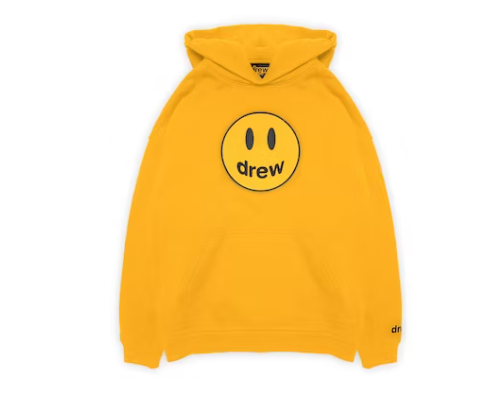drew house mascot hoodie golden yellow
