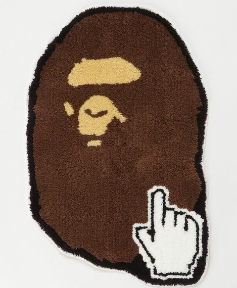 BAPE Ape Head Rug