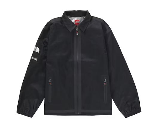 Supreme The North Face Summit Series Outer Tape Seam Coaches Jacket Black