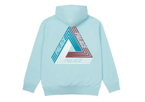 Palace Tri-Dart Hood Blue