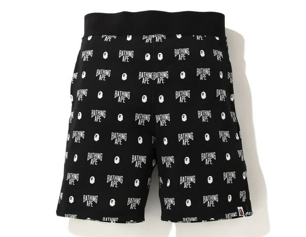 BAPE Monogram Sweat Shorts