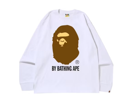 BAPE By Bathing Ape L/S Tee (SS22) White
