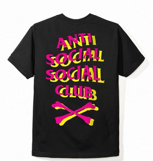 ANTI SOCIAL SOCIAL CLUB X COMMISSARY Tee Black