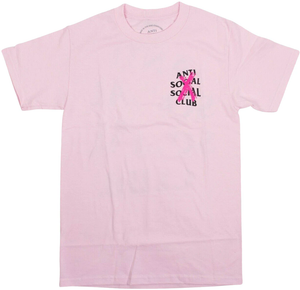 Anti Social Social Club Cancelled T-Shirt Pink/Pink